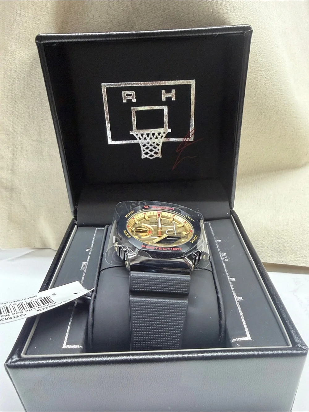 G Shock Casino Black and Gold GB M2100RH-1A 5729